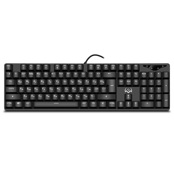 Tastatura Gaming SVEN KB-G9300 RGB / Blue switches / USB / 1.8m / Black photo 2