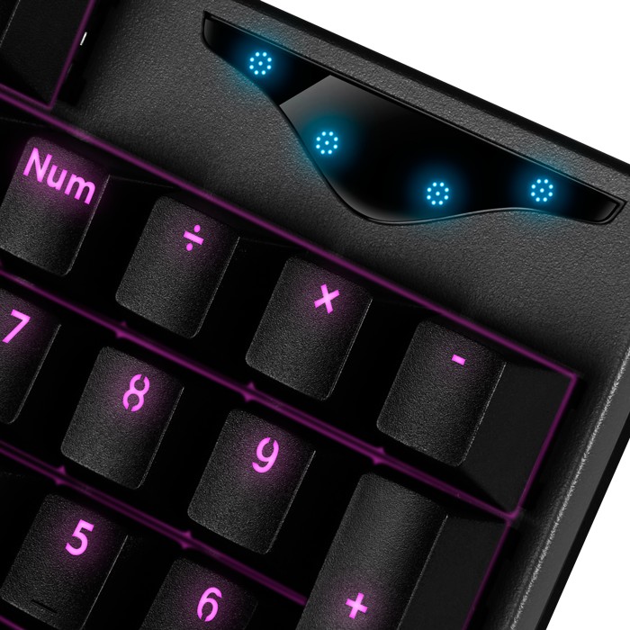 Tastatura Gaming SVEN KB-G9300 RGB / Blue switches / USB / 1.8m / Black photo 7