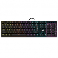Tastatura Gaming SVEN KB-G9300 RGB / Blue switches / USB / 1.8m / Black thumbnav 1