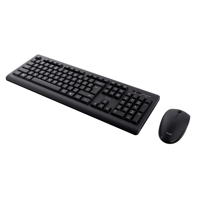 Беспроводная Клавиатура и мышка Trust Primo, USB, Black photo 2