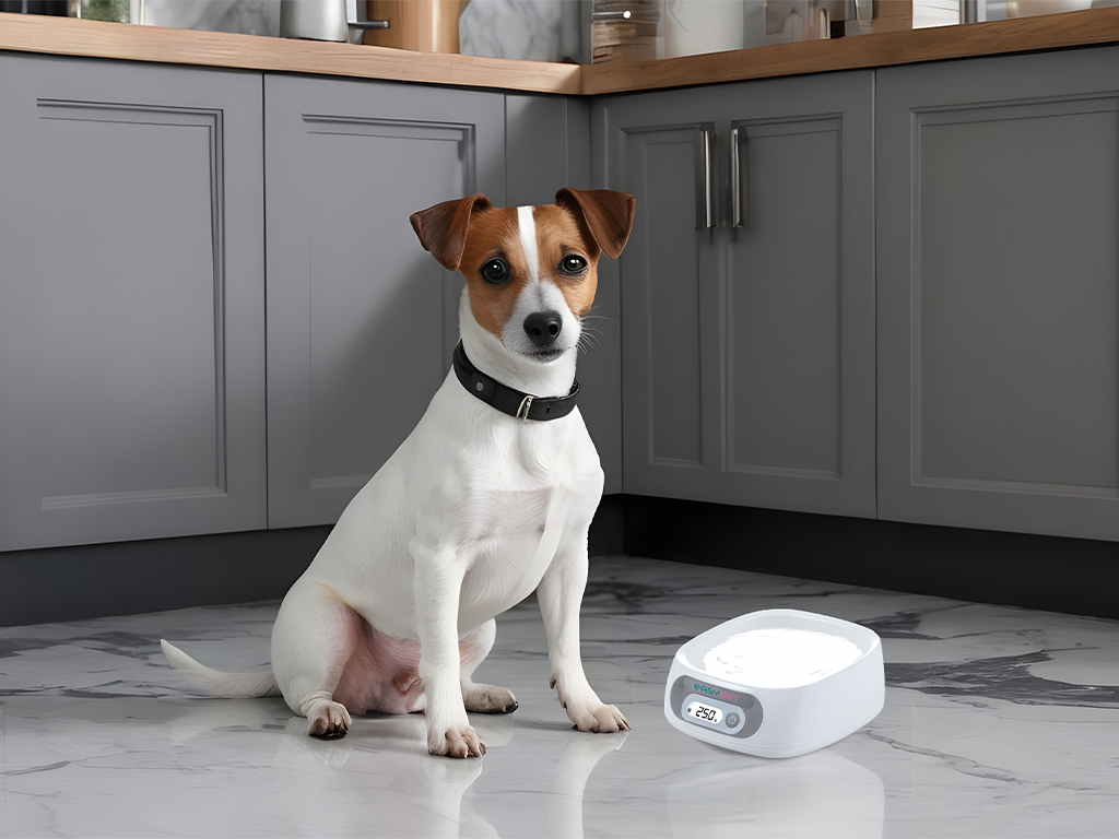 Чаша со встроенными весами Easy Pet IMPCBA110 / 0.6 L / LCD display / White photo 5