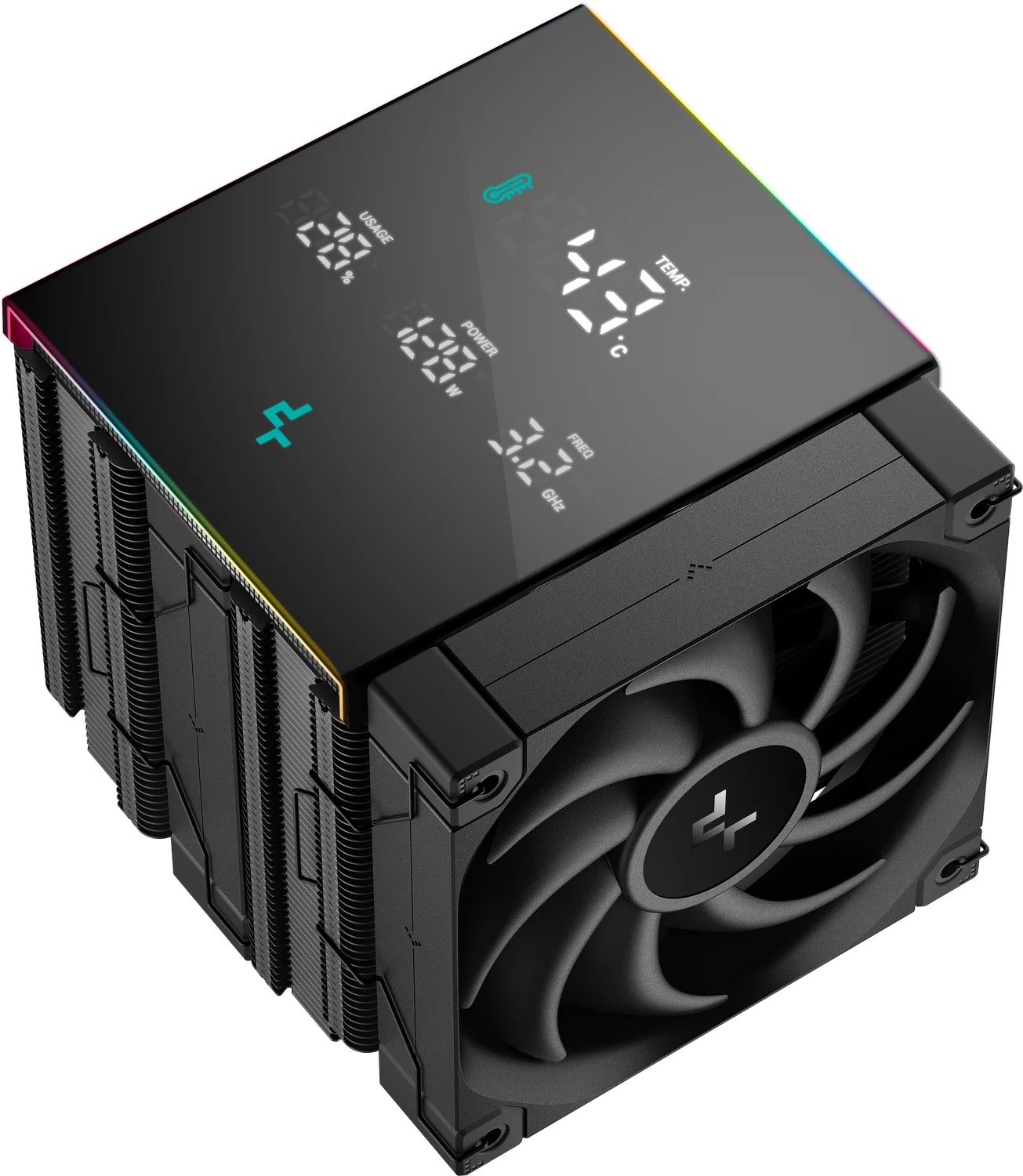 Cooler DEEPCOOL AK620 DIGITAL PRO/ Universal / 260W/ 500~1750rpm/ <25dBA/ 60.89CFM/  Black photo 3