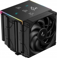Cooler DEEPCOOL AK620 DIGITAL PRO/ Universal / 260W/ 500~1750rpm/ <25dBA/ 60.89CFM/  Black thumbnav 1