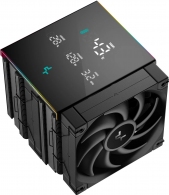Cooler DEEPCOOL AK620 DIGITAL PRO/ Universal / 260W/ 500~1750rpm/ <25dBA/ 60.89CFM/  Black thumbnav 3