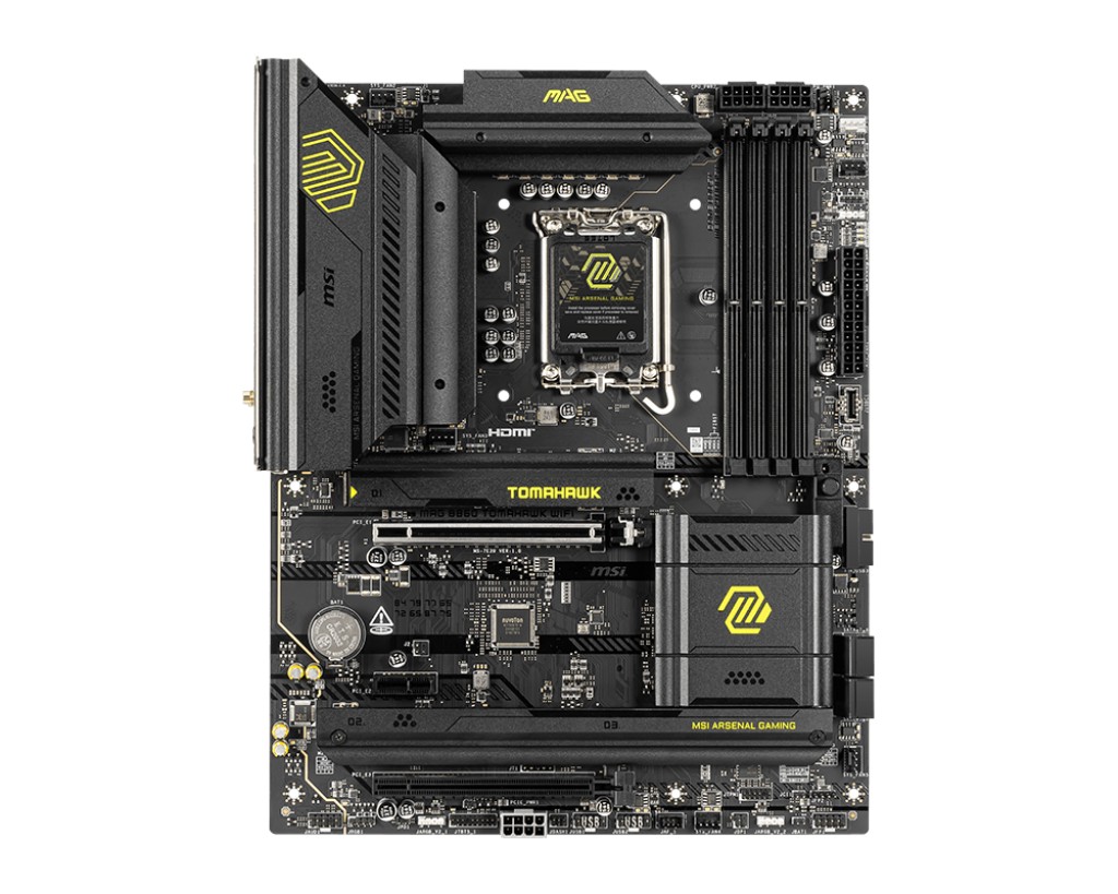 Материнская плата MSI MAG B860 TOMAHAWK WIFI/ 1851/ Intel B860/ DDR5 / ATX photo 2