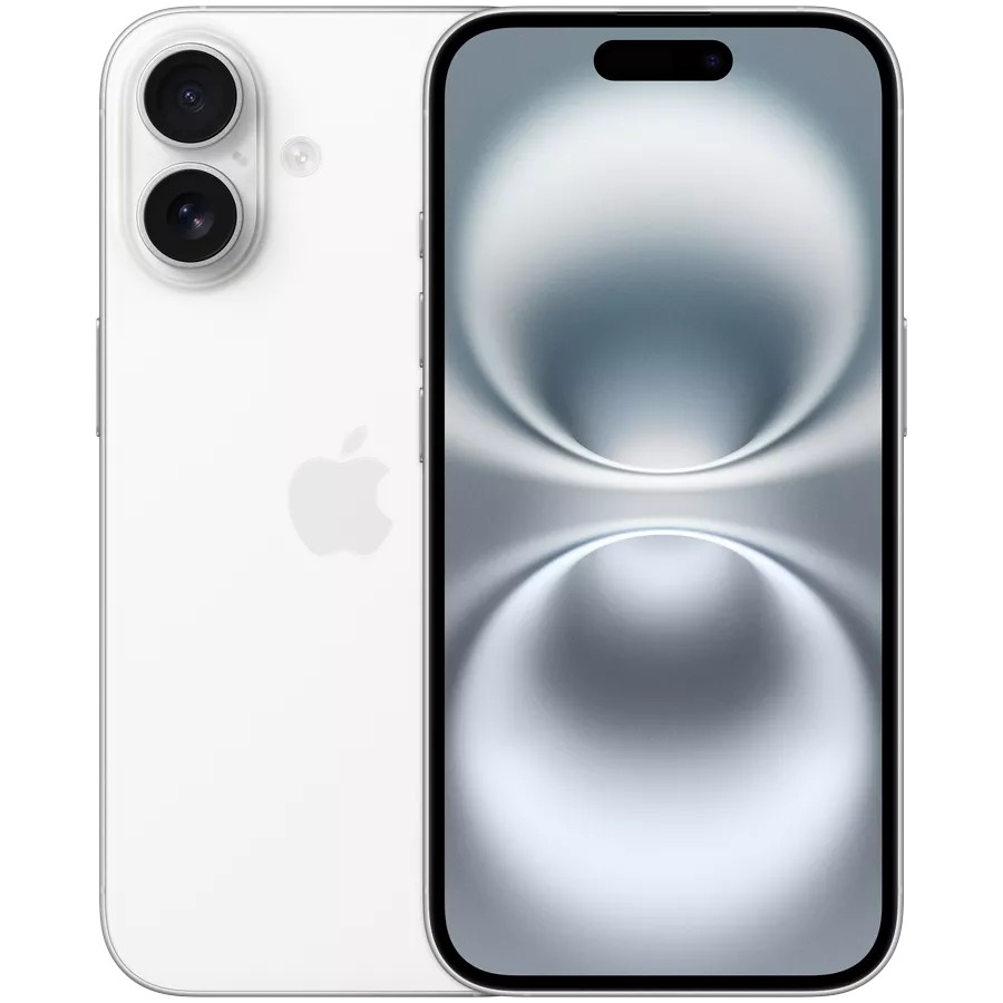 Smartphone Apple iPhone 16 128GB White (MYE93ZD/A) photo 1 Smartphone Apple iPhone 16 128GB White (MYE93ZD/A) photo 1