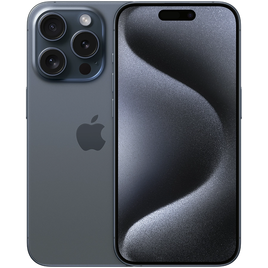 Smartphone iPhone 15 Pro 128 GB Blue Titanium (Refurbrished) Grade A 