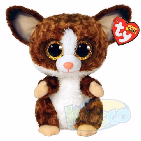 TY TY36374 Bb Binky - Brown Bush Baby 15cm