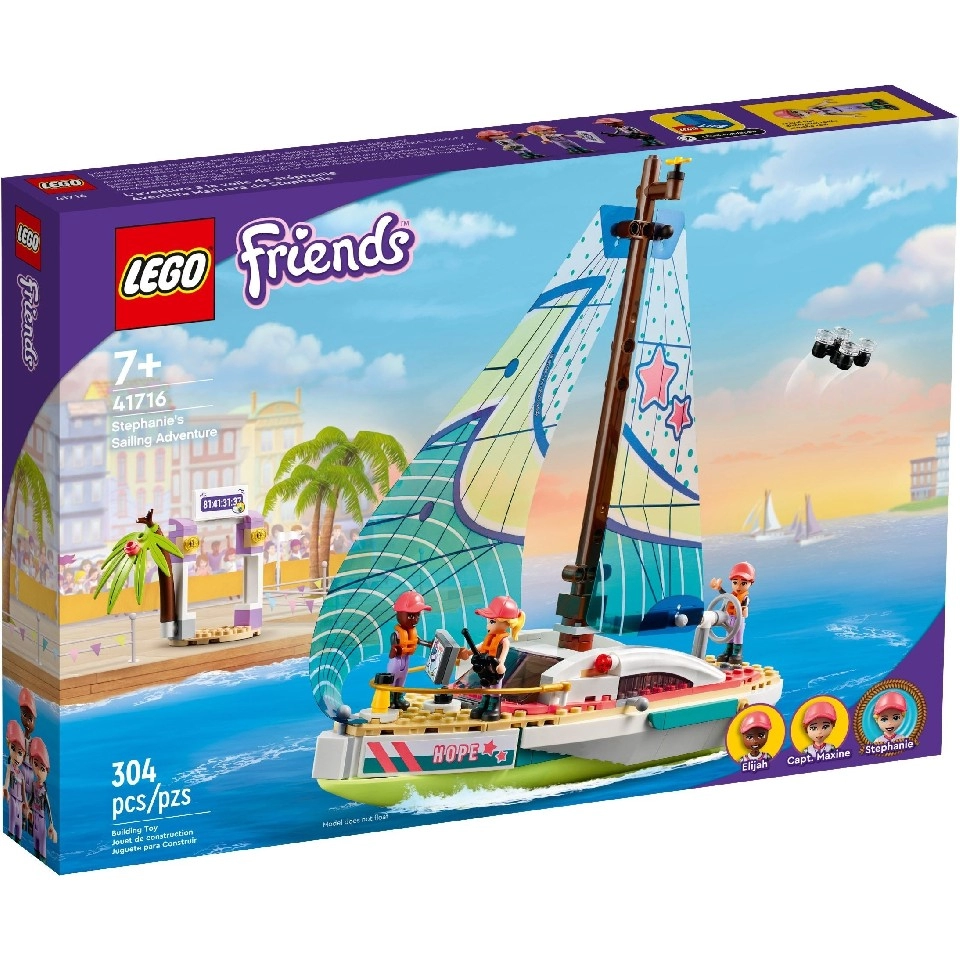 Lego Friends 41716 Stephanie'S Sailing Adventure