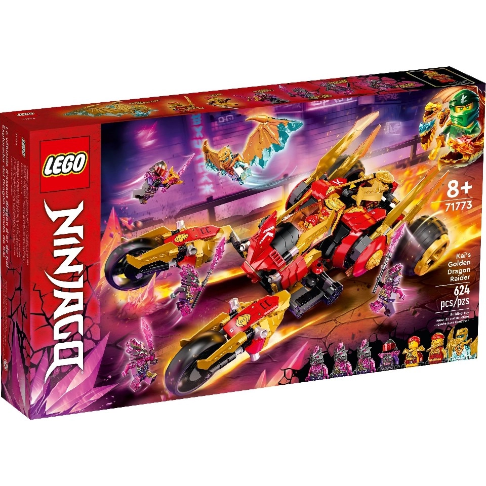 Lego Ninjago 71773 Kai Golden Dragon Raider