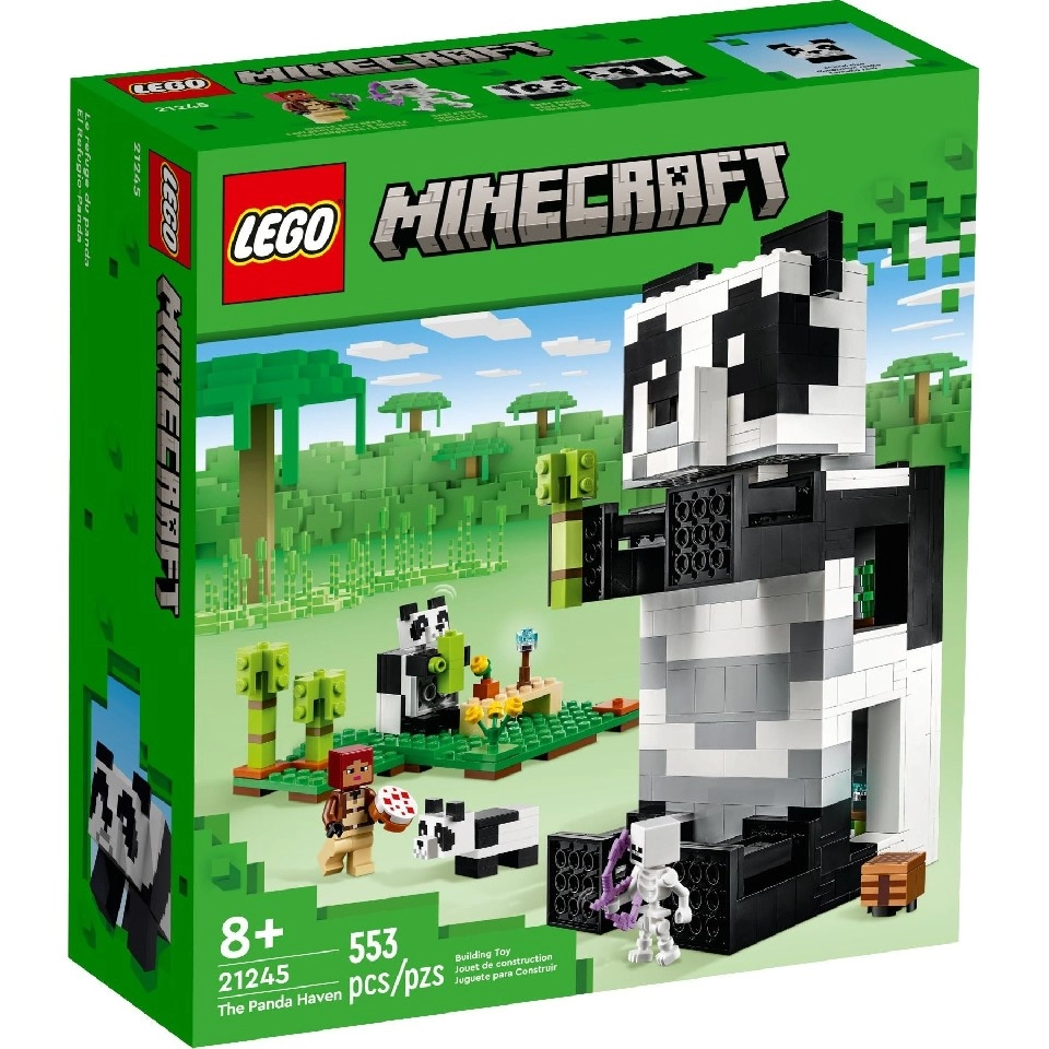 Lego Minecraft 21245 Дом Панды
