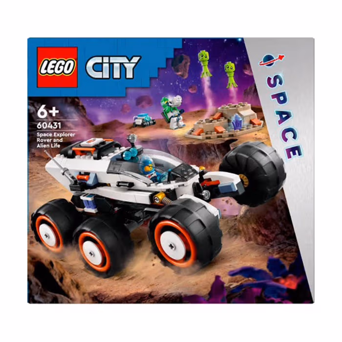 Lego City Марсоход Space Explorer и инопланетная жизнь 60431