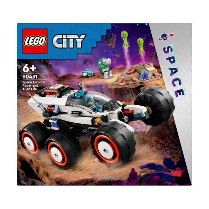 Lego City Марсоход Space Explorer и инопланетная жизнь 60431 photo 1