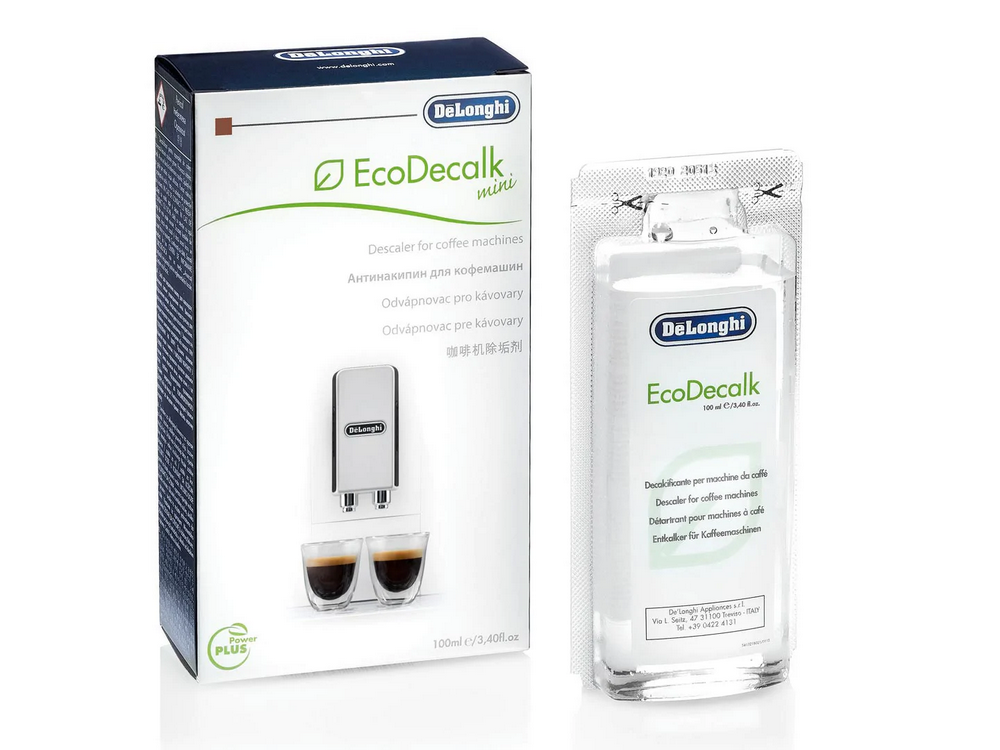 Solutii p/u cutatirea aparatelor cafea Delonghi DLSC101, EcoDecalk 100 ml photo 1
