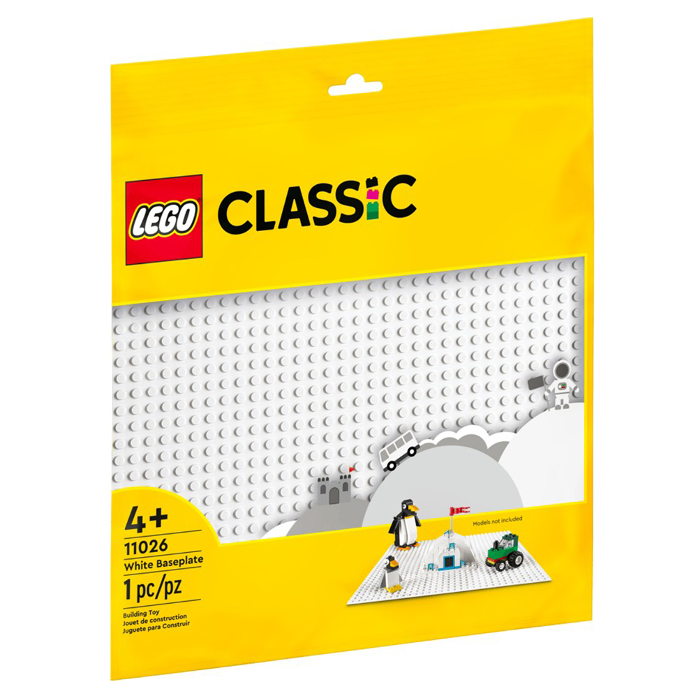 Конструктор Lego Classic White Baseplate 11026 от 4+ лет photo 1 Конструктор Lego Classic White Baseplate 11026 от 4+ лет photo 1
