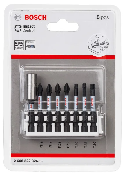 Set biti Bosch Impact Power 50mm, 2608522326 photo 1