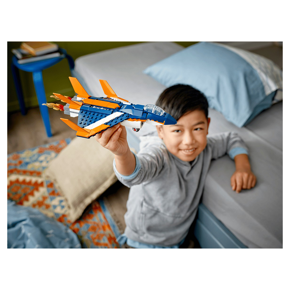 Constructor Lego Creator Supersonic-jet 31126  de la 7+ ani photo 10