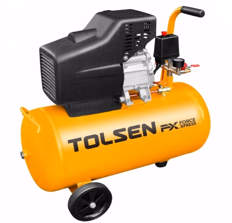 Компрессор воздушный 1500W 50L Tolsen