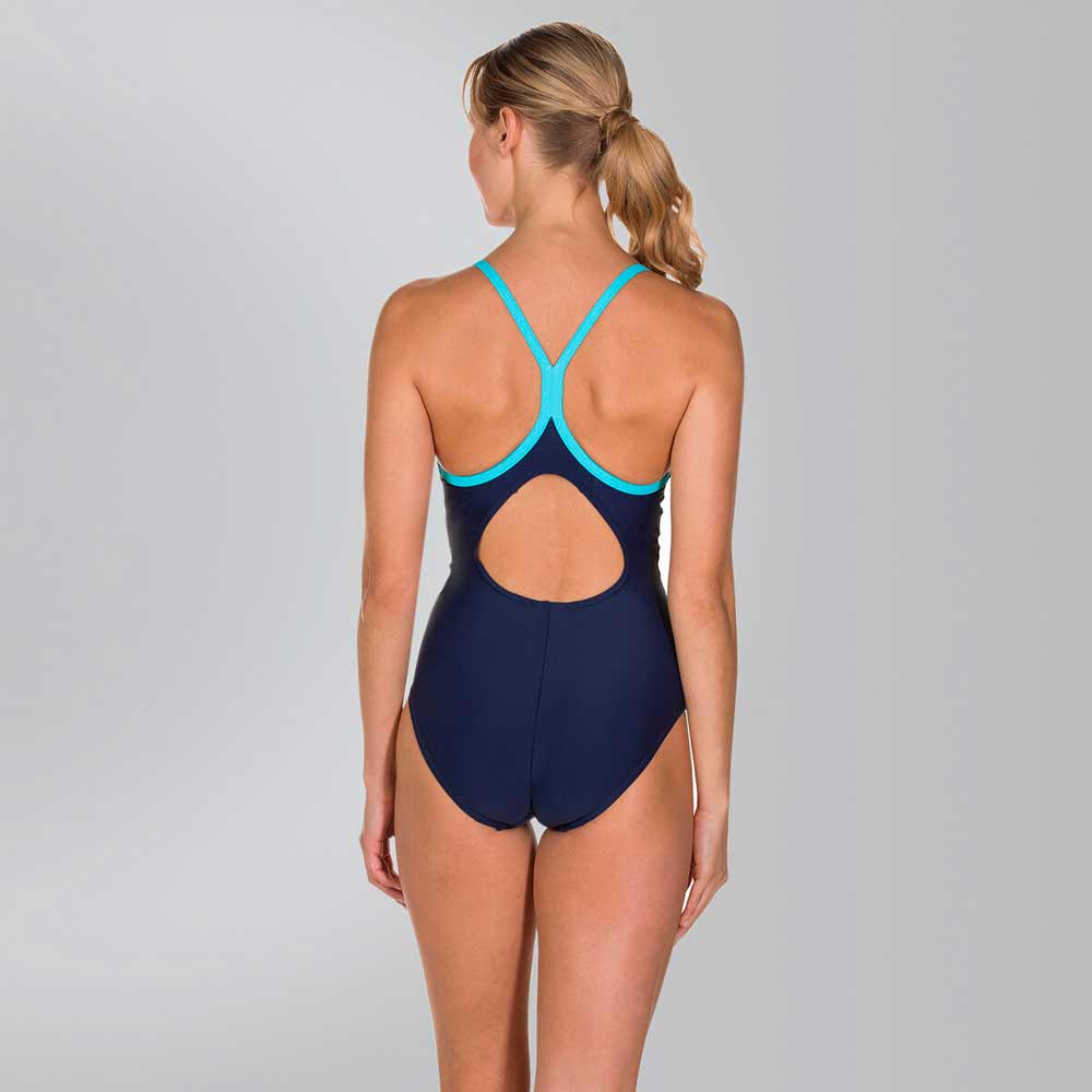 Costum p/u inot Speedo THINSTRAP RACERBACK AF / Femei / 28 / Albastru photo 2