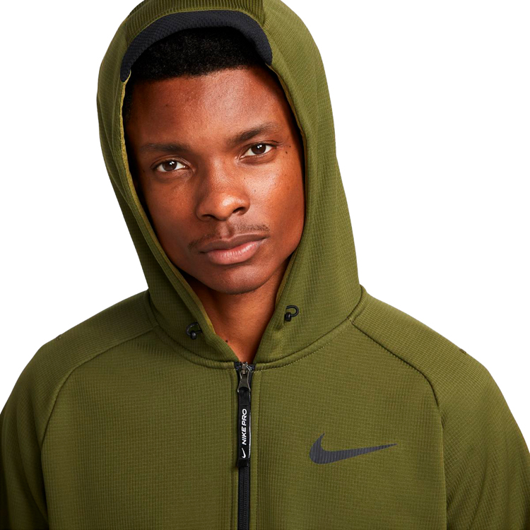 Мужская Толстовка Nike M NP TF THRMA SPHR JKT HD FZ M Хаки photo 4