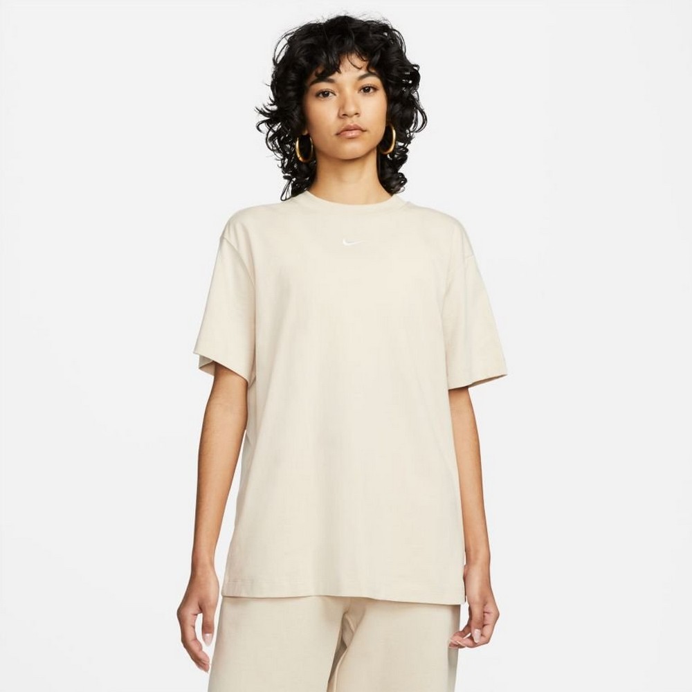 Tricou Nike W NSW ESSNTL TEE BF LBR XL Bej Femei photo 2