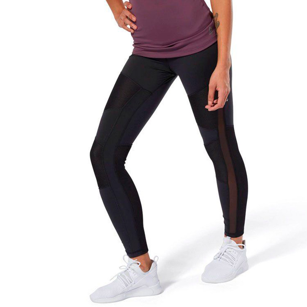 Легинсы Reebok C Lux High Rise Tight-Rib / Женский / S / Черный photo 4