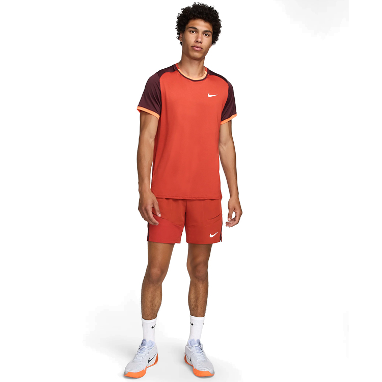 Sorti de bărbați Nike M NKCT DF ADVTG SHORT 7IN XS Bordo photo 4