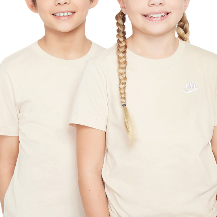 Tricou Nike K NSW TEE EMB FUTURA LBR / Unisex / M / Bej photo 3