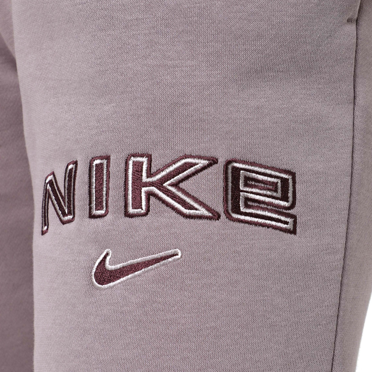Брюки Nike W NSW PHNX FLC MR STD LOGO PNT S Сиреневый Женский photo 7