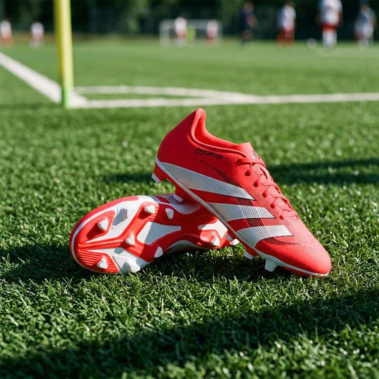 Бутсы Adidas PREDATOR CLUB FG/MG / Мужской / 40 / Красный photo 6