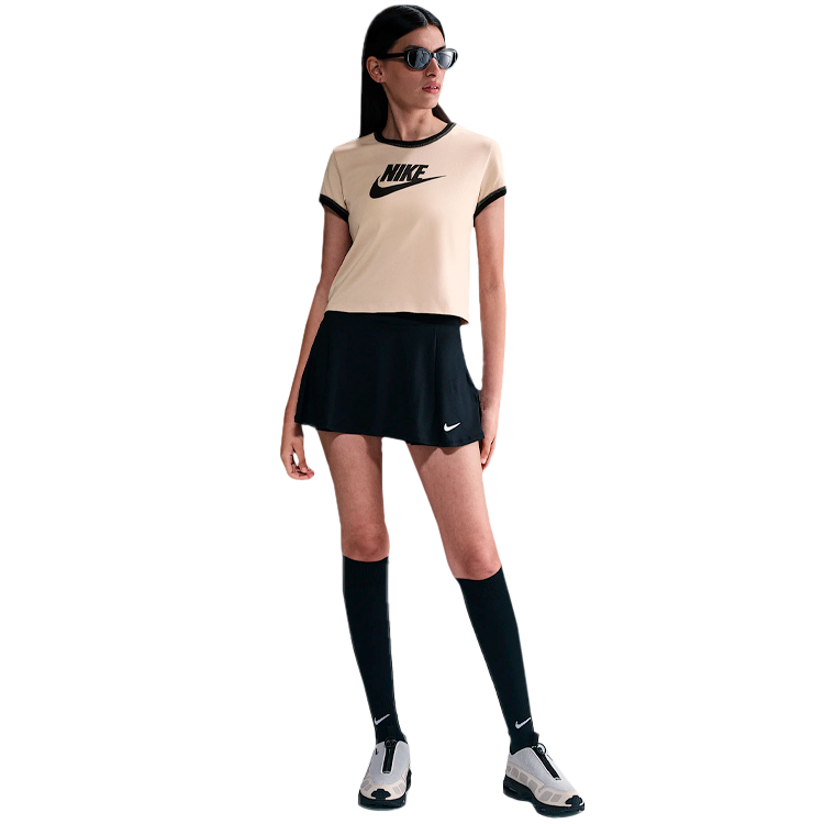 Футболка Nike W NSW SS RINGER TEE VNTG RUN XL Бежевый Женский photo 5