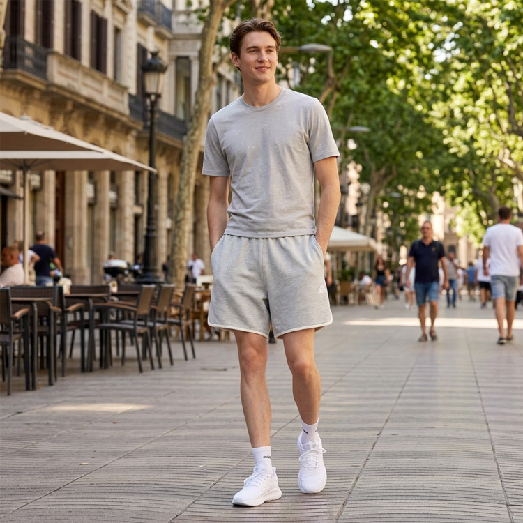 Sorti de bărbați Adidas M LNG SHO FT S Gri photo 7