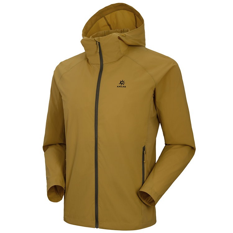 Jachetă Kailas Lightweight Windshell S Galben pentru bărbați  photo 5