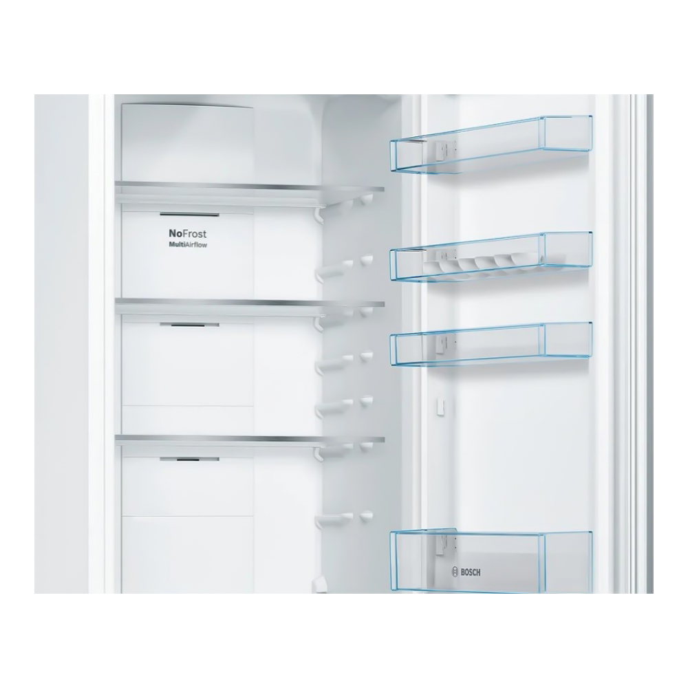 Холодильник двухдверный Bosch KGN39XW326 / 366 л / 203 см / F / Белый photo 5