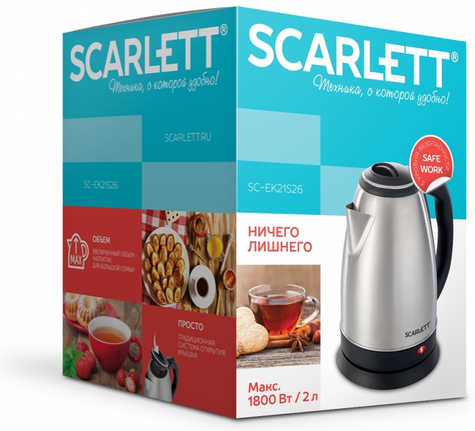 Fierbator de apa electric Scarlett SCEK21S26 photo 3