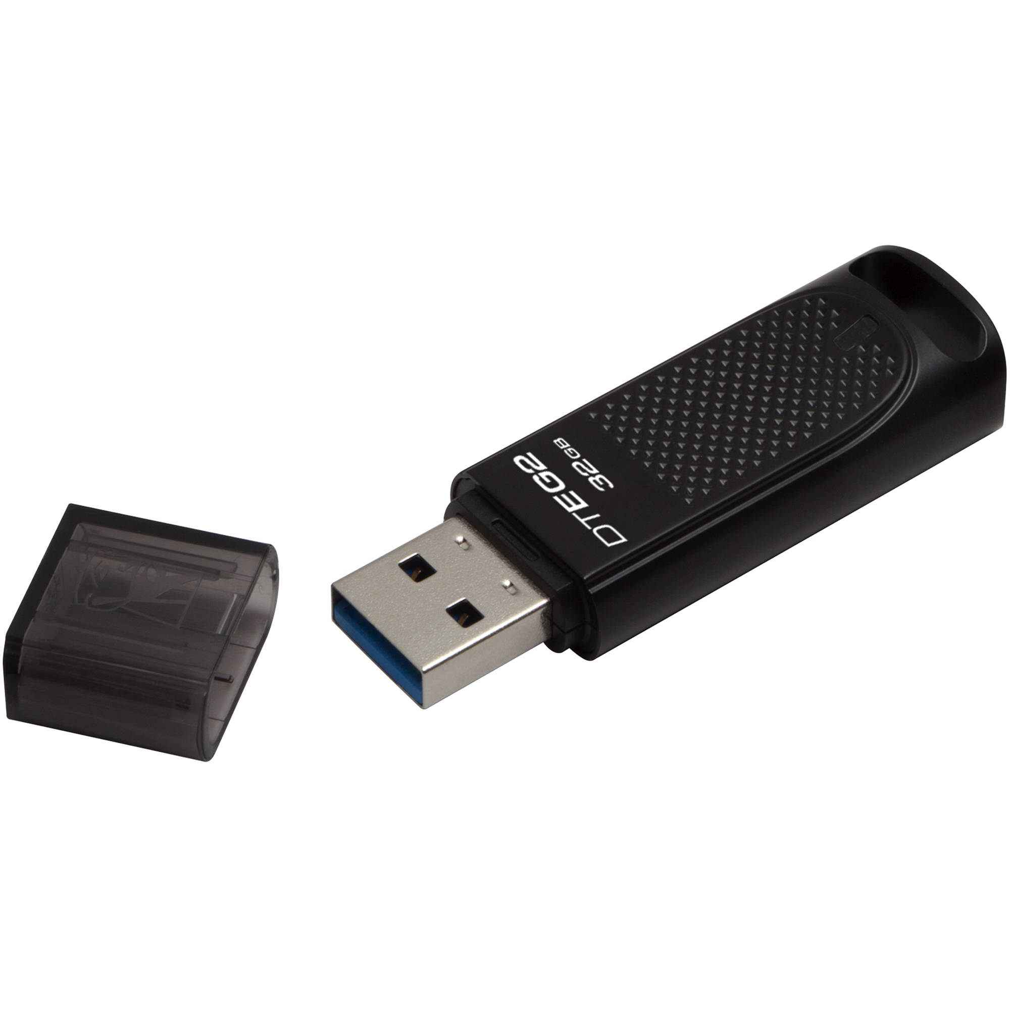 32GB USB3.1 Kingston DataTraveler Elite G2 Black, Durable zinc alloy die-cast metal casing is shock and water-resistant, LED indicator, (Read 180 MByte/s, Write 50 MByte/s) photo 3