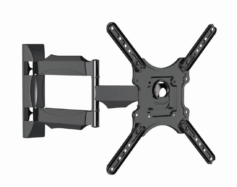 TV-Wall Mount for 32-55"- Gembird "WM-55RT-05", Rotate & Tilt, max. 50 kg, Rotation 90°, Tilt -5°/+8°, Distance TV to Wall: 55-499 mm, max. VESA 400 x 400, Black photo 1