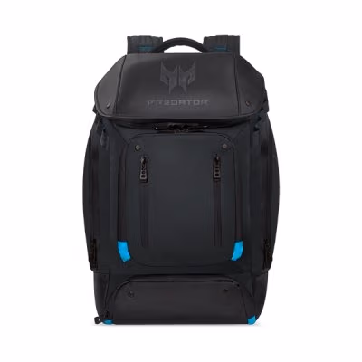 15" NB Backpack - ACER Predator Utility Backpack, PBG591, Water Resistant, 1680D Ballistic Polyester Fabric, Tear Blue. 