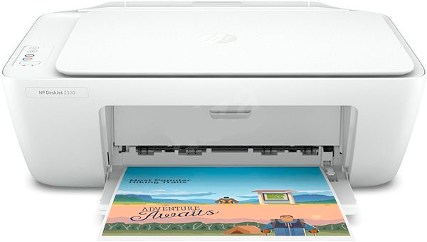 MFD HP DeskJet 2320, White, A4, 7.5/5.5 ppm, 4800x1200 dpi, scan 1200 x 1200,  Icon LCD display, up to 1000 pages, USB 2.0 Hi-Speed, , HP Smart; Apple AirPrint™; Mopria, (3YM61AE HP 305/3YM60AE: HP 305/XL cartridges) photo 1