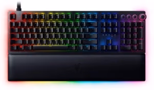 RAZER Huntsman V2 Gaming Keyboard, Powered by Razer Chroma RGB (Analog Switch) - RU Layout