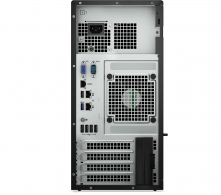 Dell PowerEdge T150 Tower, Intel Xeon E-2336 (2.9GHz, 12M Cache, 6C/12T, 65W), 2x16GB DDR4 UDIMM RAM, 2TB 7.2K RPM SATA HDD (Chassis up to 4x3,5" Cabled HDD), PERC H355 RAID, iDRAC9 Basic, 2x1GB On-Board LOM, TPM 2.0, Single cabled 300W PSU. thumbnav 4