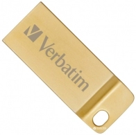 Флеш-накопитель USB Verbatim Metal Executive 16ГБ, Gold