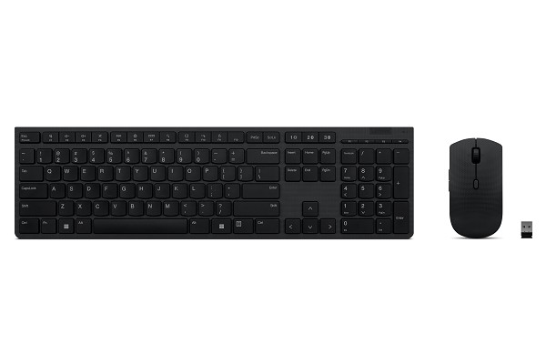 Lenovo Professional Wireless Rechargeable Keyboard and Mouse Combo Russian/Cyrillic photo 1