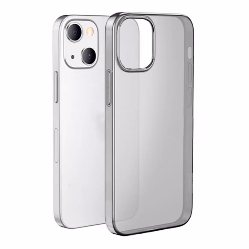 Case HOCO  Light series for  Apple iPhone 13,  Transparent Black, High purity TPU Raw Material 