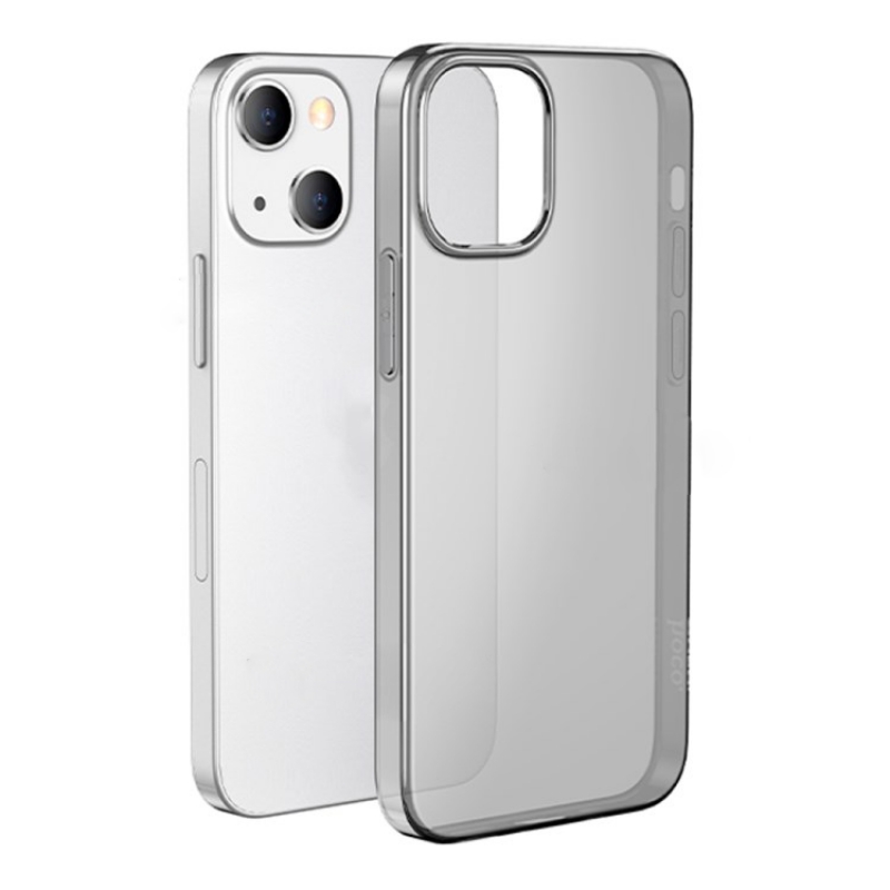 Case HOCO  Light series for  Apple iPhone 13,  Transparent Black, High purity TPU Raw Material photo 1