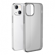 Case HOCO  Light series for  Apple iPhone 13,  Transparent Black, High purity TPU Raw Material thumbnav 1