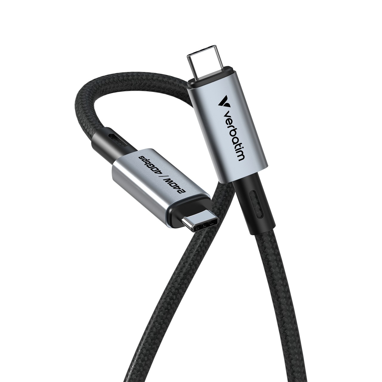 Кабель USB-C - USB-C Verbatim Sync & Charge USB4.0 /  Thunderbolt 4 / 240W / 40 Гбит/с /  1.2 m photo 2