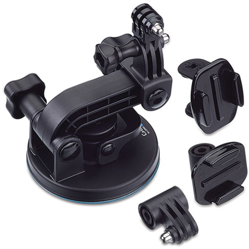 GoPro Suction Cup Mount - to attach GoPro to cars, boats, motorcycles and more, speed of 150+ mph, compatible with all GoPro cameras. photo 1