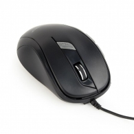 Gembird MUS-6B-01, Optical Mouse, 6-button, 1600dpi, USB, Black thumbnav 2