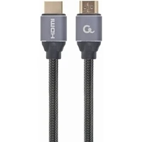 Cable HDMI 2.0 CCBP-HDMI-3M, Premium series 3 m, High speed  with Ethernet, Supports 4K UHD resolution at 60Hz, Nylon, Gold plated connectors, Copper AWG30